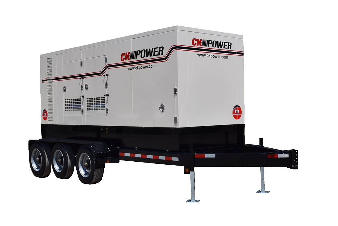 Get a towable generator backed by lifetime support and service