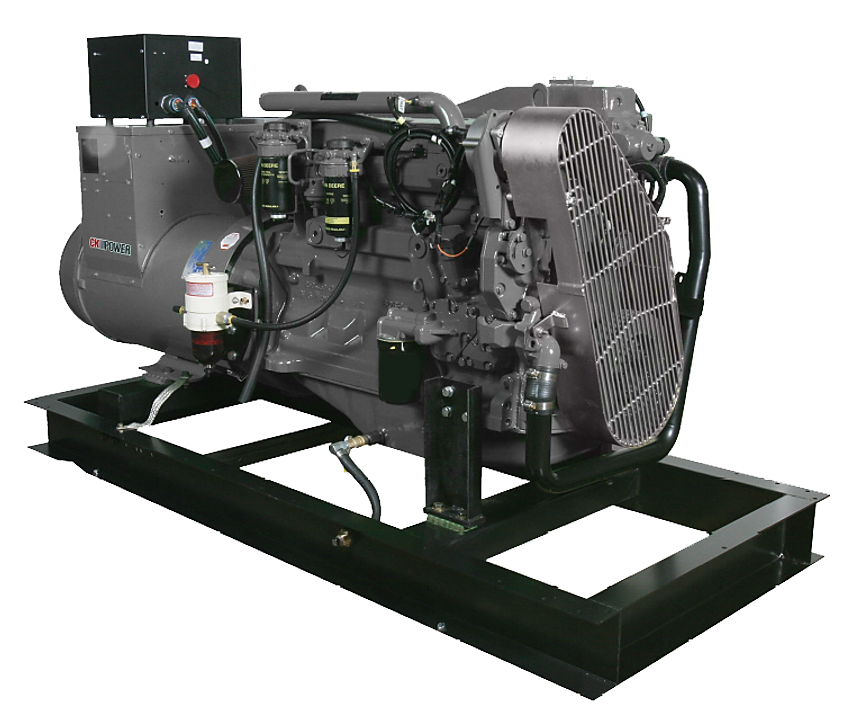 A John Deere marine generator