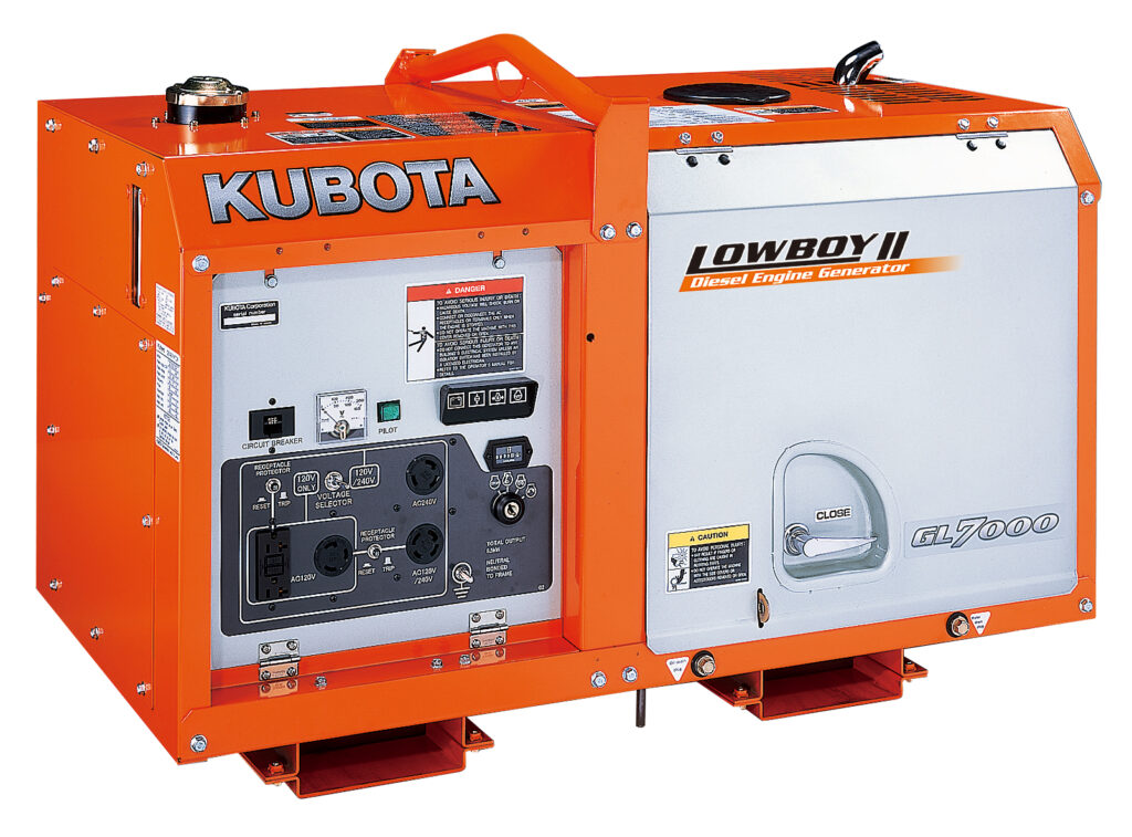 Kubota generator solutions